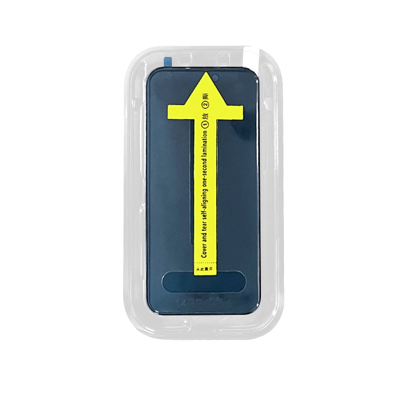 🔥100K+ SOLD! 📱2025 New Upgraded Screen Protector For iPhone-Automatic Dust Free Eco-Friendly Protection