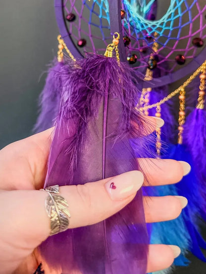 🔥Last Day 49% OFF – ✨ Celestial Galaxy Handmade Dreamcatcher