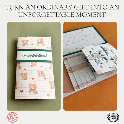 🎁LAST DAY 50% OFF - 🎂✨ Handmade Waterfall Birthday Gift Card Booklet💖
