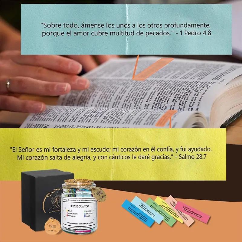 ✝️ Bible Verse Jar • Divine Encouragement for Every Moment ✨ Handmade 90 Day Bible Verses Jar