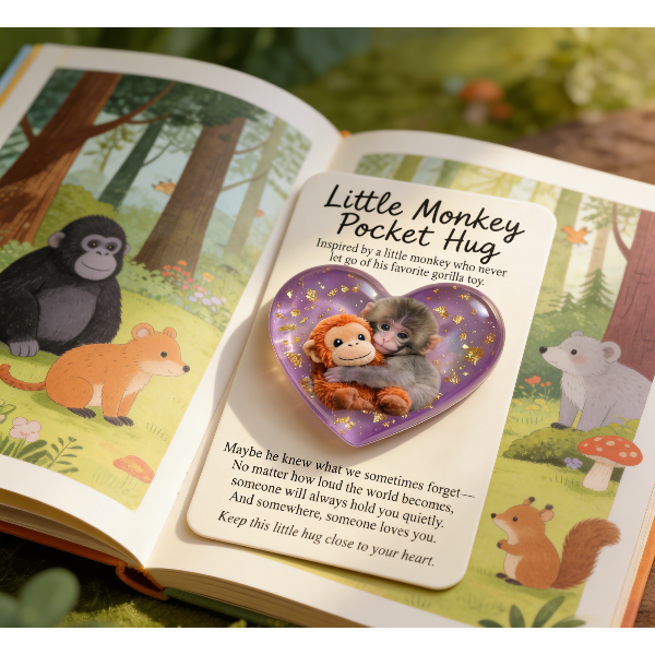 🔥Last Day 49% OFF - A Little Hug From the Monkey ❤️