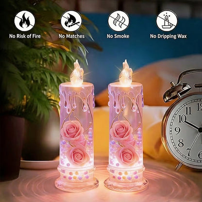 💖Mother’s Day Glow Lamp💖 – Romantic Rose Light Gift for Mom