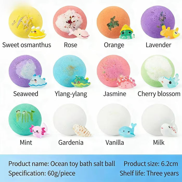 Natural Bath Bombs for Kids with Mega Bubbles