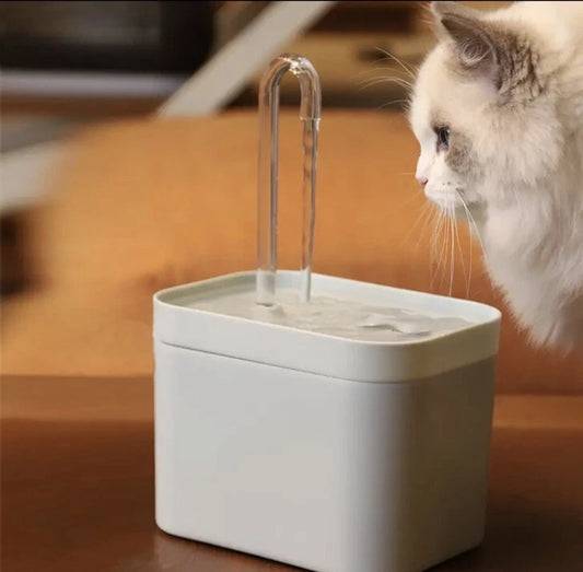 Automatic circulating water fountain for pets