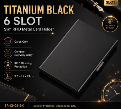 Tyiipro™ RFID Blocking Metal Card Holder