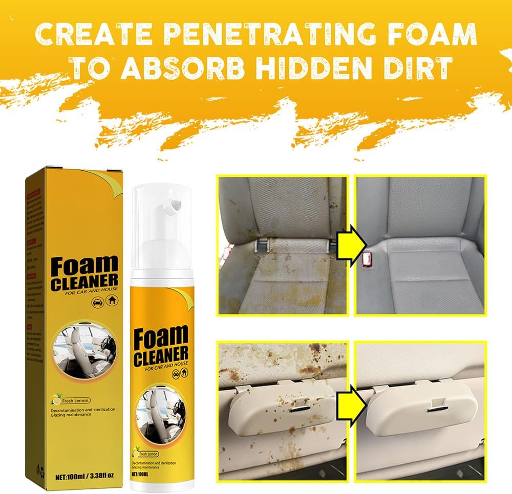 🔥2026 Upgraded Multi-Purpose Car Foam Cleaner