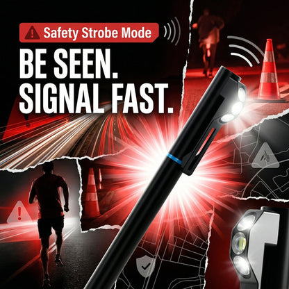 💡 Ultimate Hands-Free Wearable Safety Light for Professionals & Adventurers