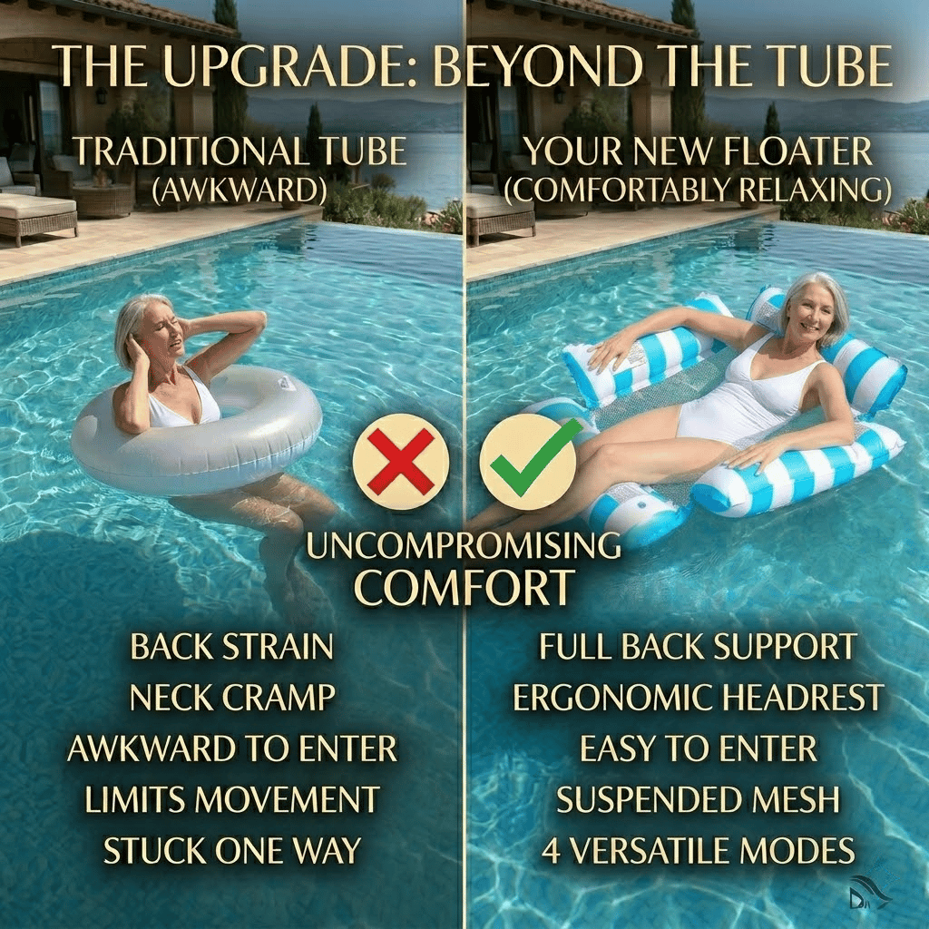 💦Last Day 48% OFF 💦The Azure Float: 4-in-1 Ultra-Lounge System