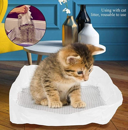 (48% OFF) Reusable Cat Litter Liners Bag