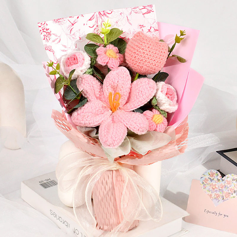 🔥2026 New Arrivals: 50% Off for a Limited Time!🔥Handmade Crochet Flower Bouquet
