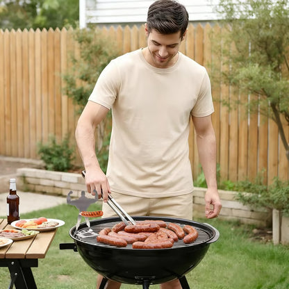 🔥 The Grill King – The Funniest Way to Serve Perfectly Grilled Sausages