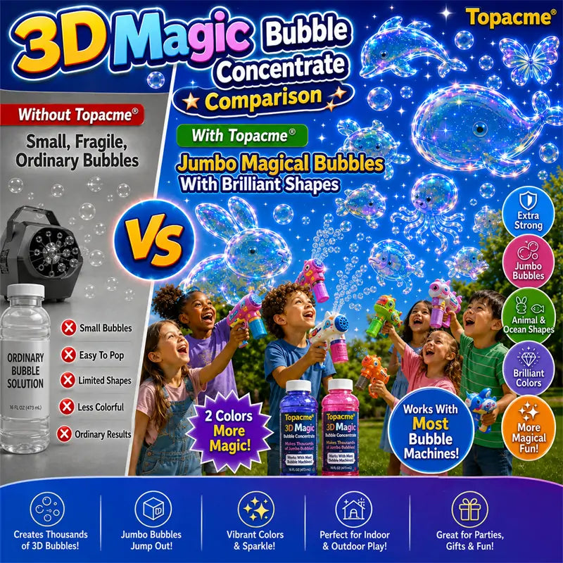 Super 3D Magic Bubble Concentrate