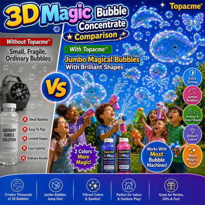 Super 3D Magic Bubble Concentrate
