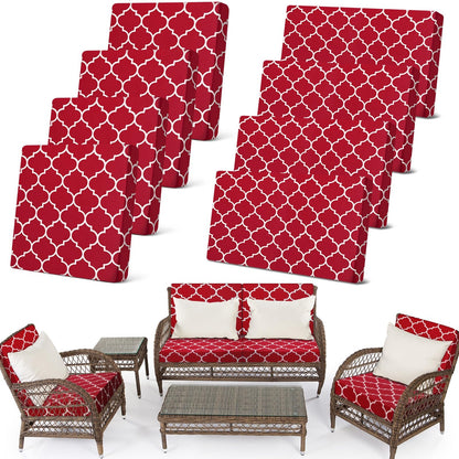 🛋️ Outdoor Patio Sofa Cushion Covers 🔥