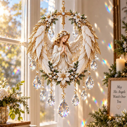 ✝️ Christian Crystal Suncatcher | 5 Faith-Inspired Window Designs with Cascading Rainbow Crystals ✨