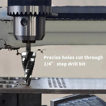 5-Piece HSS Step Drill Bit Set for Metal