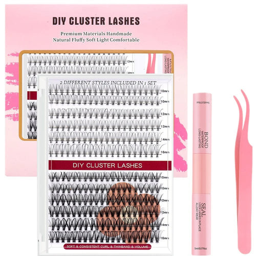 Black Mink DIY Eyelash Extension and Under Bottom Eyelashes Professional Makeup