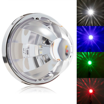 3/4 Inch LED Amber Watermelon Side Marker Light