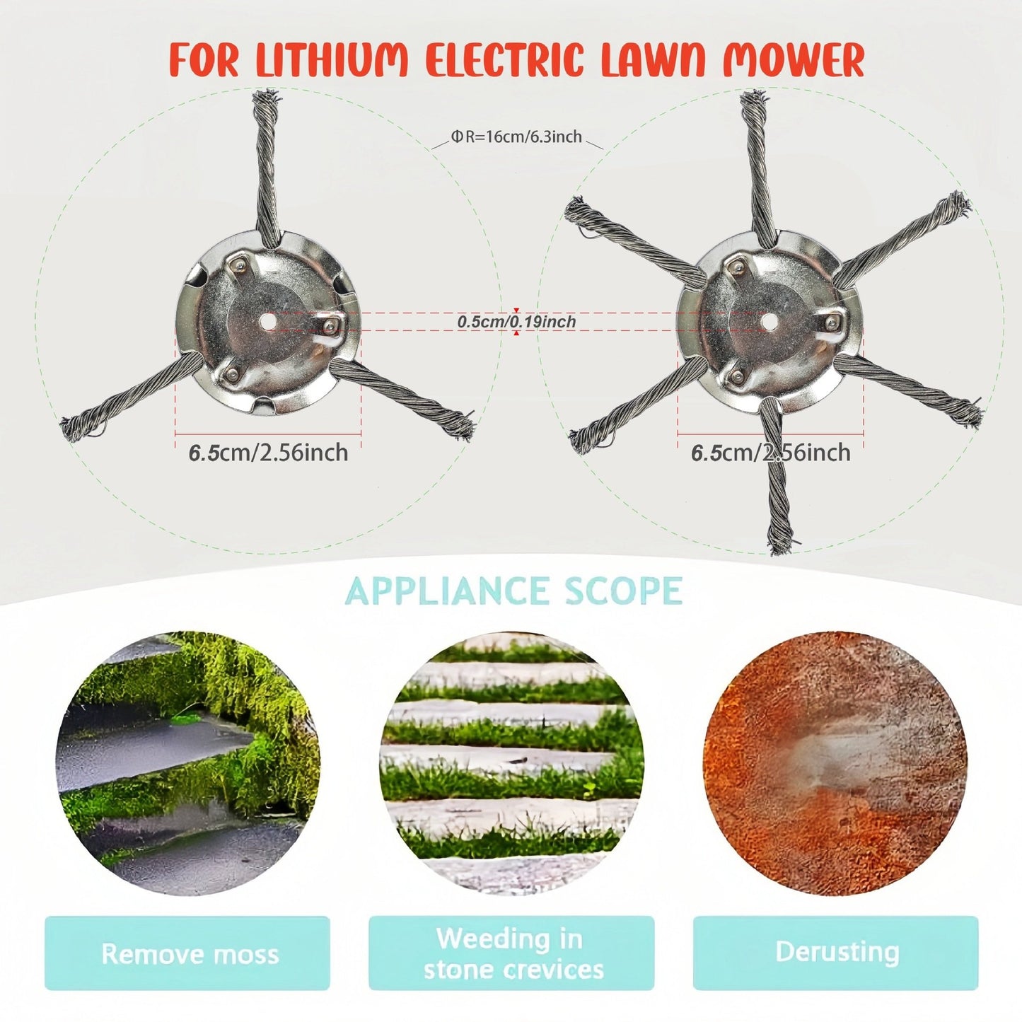 🔧Universal Steel Wire Trimmer Head Replacement