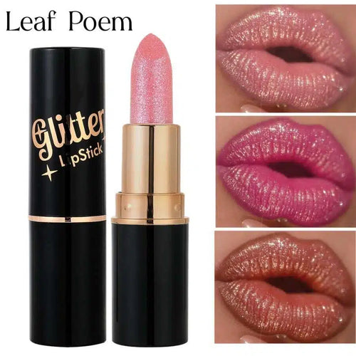 Diamond Lip Gloss Glitter Lipstick Waterproof