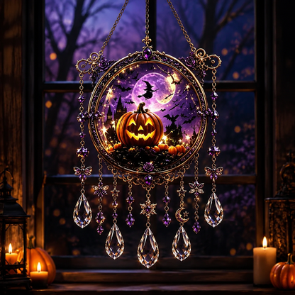 🎁Halloween Special Offer 50% OFF –🏰🎃Halloween Crystal Window Decoration