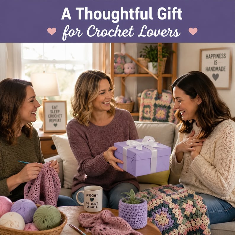 🎁Last Day 49% OFF - Portable Yarn Holder for Crochet & Knitting❄️
