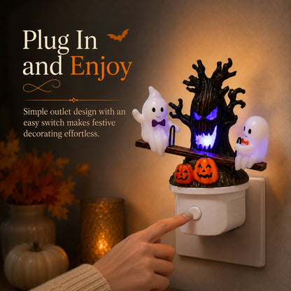 ✨Cute Halloween Glow 👻Pumpkins & Glowing Spooky Tree