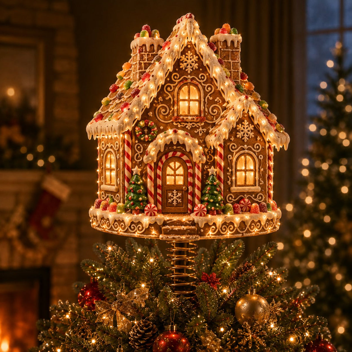 ⏳ Last Day 49% OFF – 🎅  Lighted Christmas Tree Topper Collection | 7 Festive Character Designs To Transform Your Tree Into A Holiday Showpiece ✨