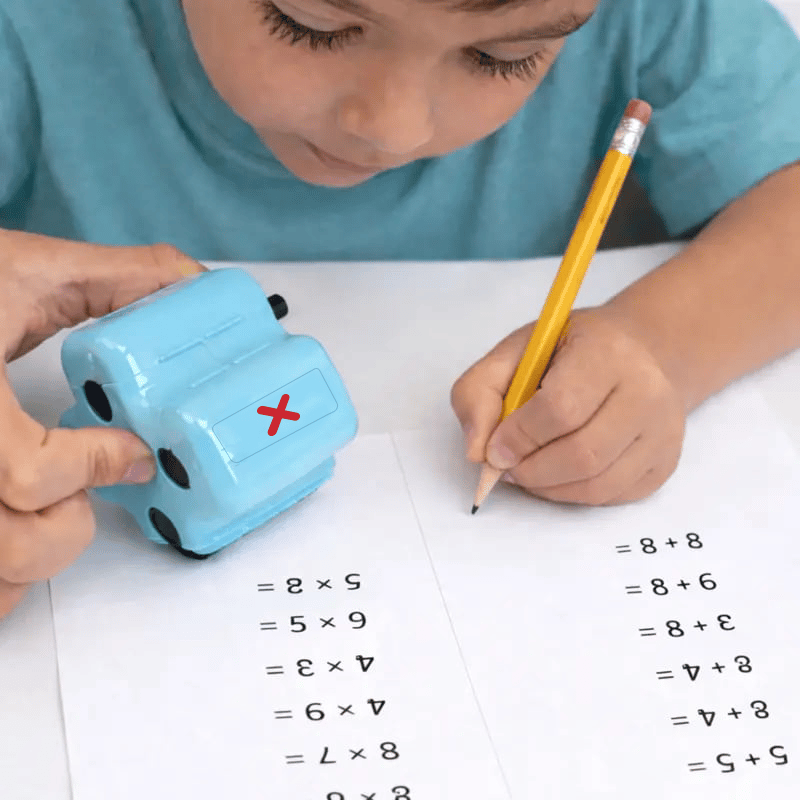 4-in-1 Math Stamp Roller