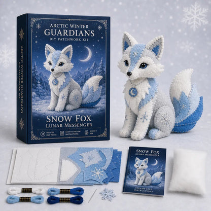 🏆Buy 2 Get 10%off &Free shipping🧵💙Arctic Winter Guardians DIY Patchwork Kit❄️