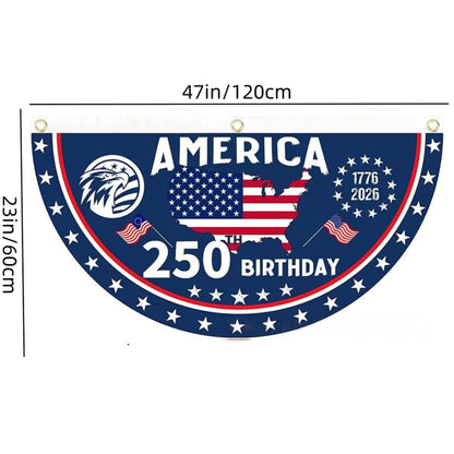 🎖️Day Sale 50% OFF🔥100% Veteran Owned / Handcrafted in USA-250th Anniversary Banners
