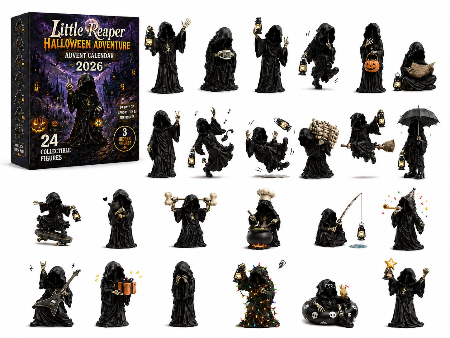 Little Reaper Halloween Advent Calendar 2026 🎃💀