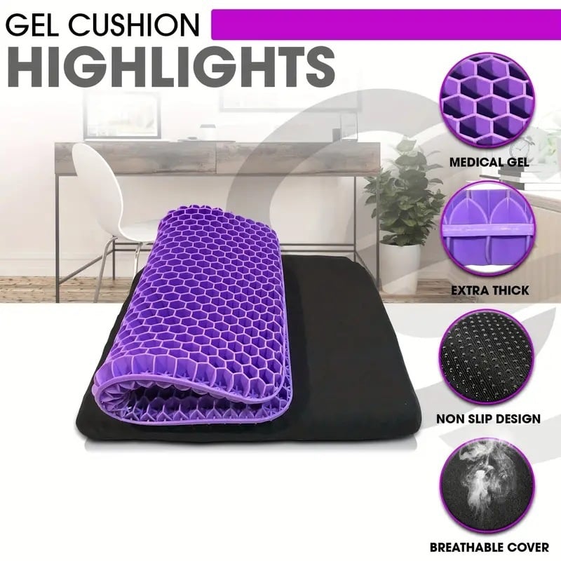 🔥49% OFF✨ Ergonomic Silicone Seat Cushion – Relief You Can Feel