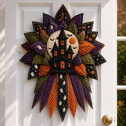 🔥Last Day 49% OFF - 🎃DIY Quilted Halloween Pumpkin Door Hanger Kit(📦Buy 2 Free Shipping)