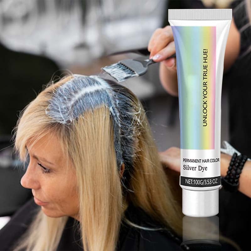 ✨This Week's Special Price $22.99💥 2-in-1 Natural Essence Extract Silver Hair Dye