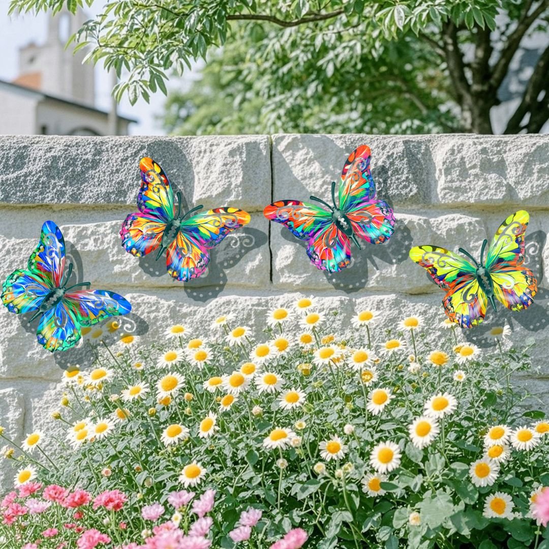🔥Hot Sale - 50% OFF🔥🦋4Pcs Butterfly  Wall Decor