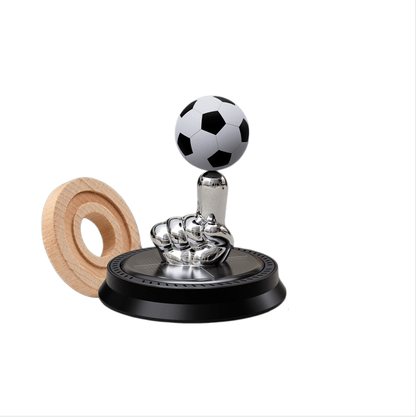 ⚽🚗Solar Rotating Football Car Air Freshener & Aromatherapy Diffuser