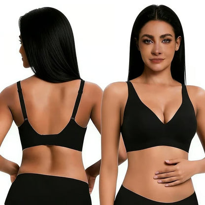 🔥NESLEMY Wireless Bra🔥 | Comfortable Push-Up, Seamless, Deep V for Daily Wear