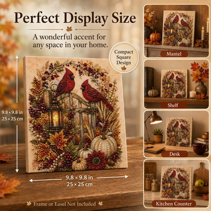 🍂 LAST DAY 49% OFF – Premium 3D Pearl Autumn & Thanksgiving Diamond Painting Art Kit | Luxury Flocked Canvas with Scratch-Resistant Non-Fading Pearl Beads DIY Fall Harvest Decor 🍁🦃💎