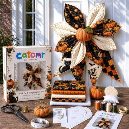 🔥Last Day 50% OFF- Large Patchwork Bow Sewing Kit | Complete Kit with All Tools & Step-by-Step Guide Included 💕