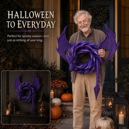 Wreaths By Wilbur Handmade Dragon Wreath