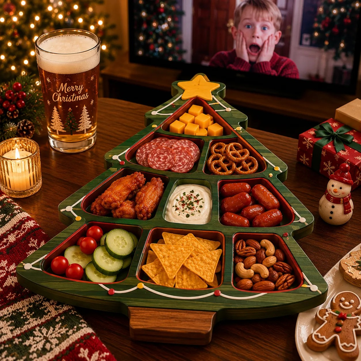 🔥Last Day BUY 2 GET 1 FREE🎄 Christmas Snack Serving Tray