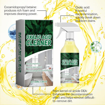✨50% OFF !🫧  Oxalic Acid Toilet Cleaning Foam – Instantly Lifts Yellow Stains & Odors
