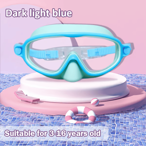 🏊‍♀️Summer is coming🏊‍♀️-HD children's large frame waterproof and anti-fog swimming goggles