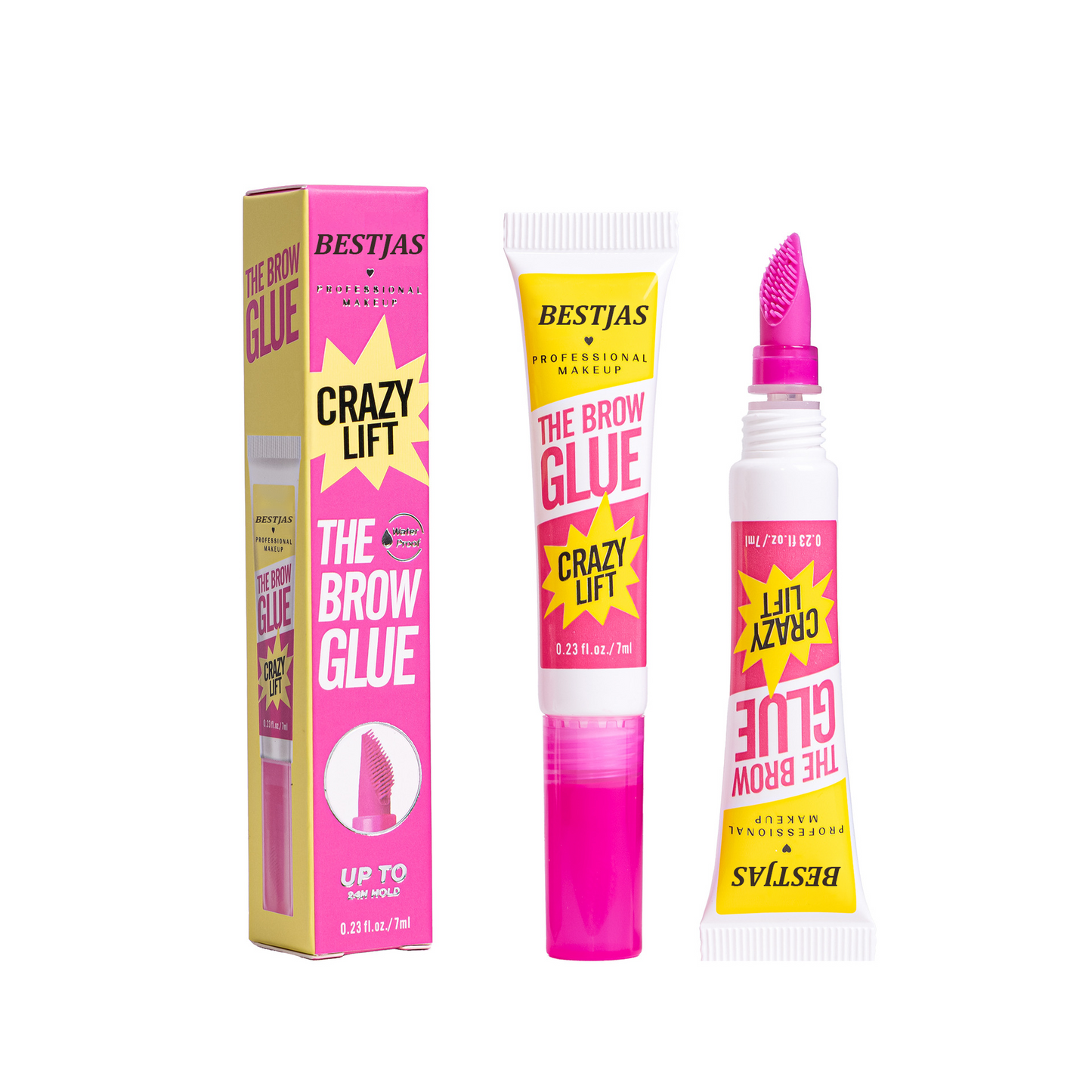 All-day setting, sculpting, long-lasting, waterproof eyebrow gel