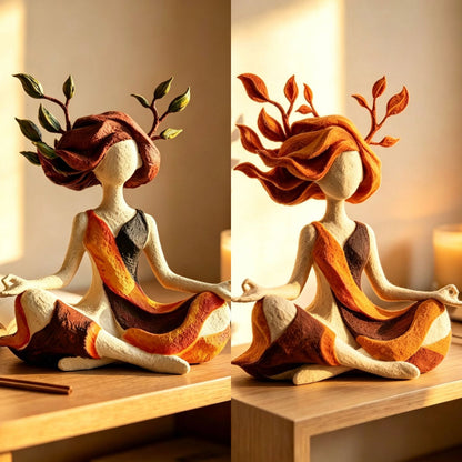 🌱🧘Serenity Growth | Inner Harmony Sculptural Figurine