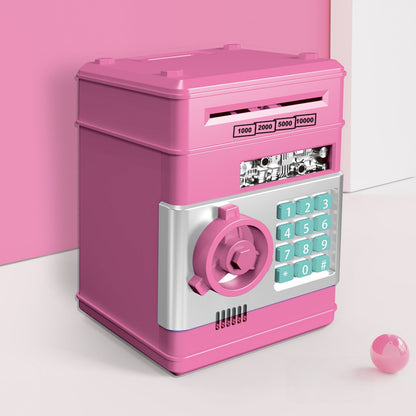 Electronic ATM Coin Cash Bank with Password Code Lock