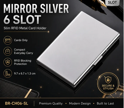 Tyiipro™ RFID Blocking Metal Card Holder