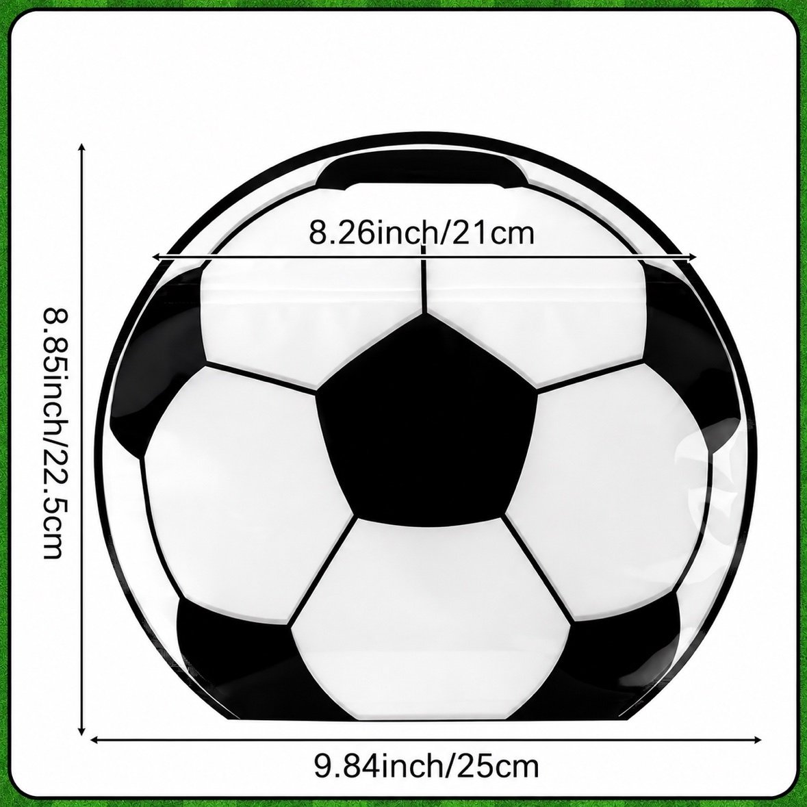 🎒⚽  Soccer Party Favor Bags with Handles – Football Treat Bags for Birthdays, Team Parties & World Cup Celebrations 🎉