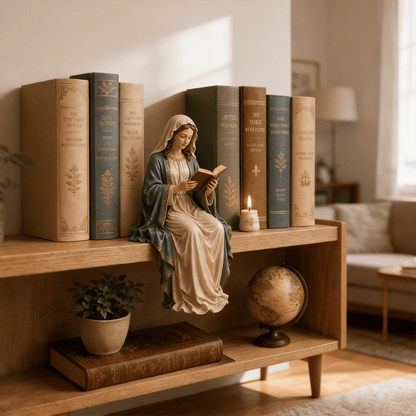 📚🕊️ Bring Divine Peace to Your Library. Virgin Mary Reading Figure — 49% OFF Today